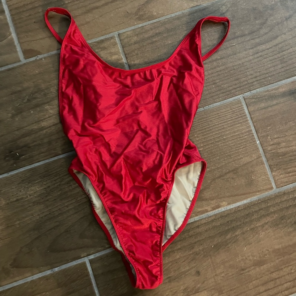 American Apparel One piece swimsuit size medium